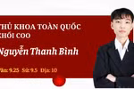 Nam sinh nhận tin trở thành thủ khoa C00 toàn quốc khi đang ngồi trên giảng đường đại học