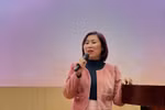 Tiến sĩ Trần Thị Ngọc Dung là ứng viên phó giáo sư ngành Hóa học, chuyên ngành Hóa môi trường. Ảnh: Báo điện tử Chính phủ