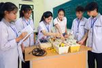 Hoạt động giáo dục STEM cũng được đưa vào quy chế đánh giá. Ảnh: Bộ Giáo dục và Đào tạo