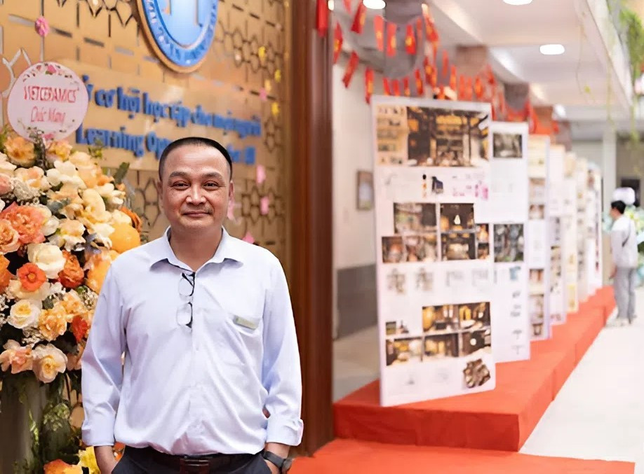 Tiến sĩ Lê Trọng Nga - Trưởng khoa Khoa Tạo dáng công nghiệp, Trường Đại học Mở Hà Nội. (Ảnh: NTCC)