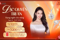 Khách hàng được tri ân tới 32 triệu đồng khi mua sắm trang sức tại DOJI và TGKC trong tháng 7