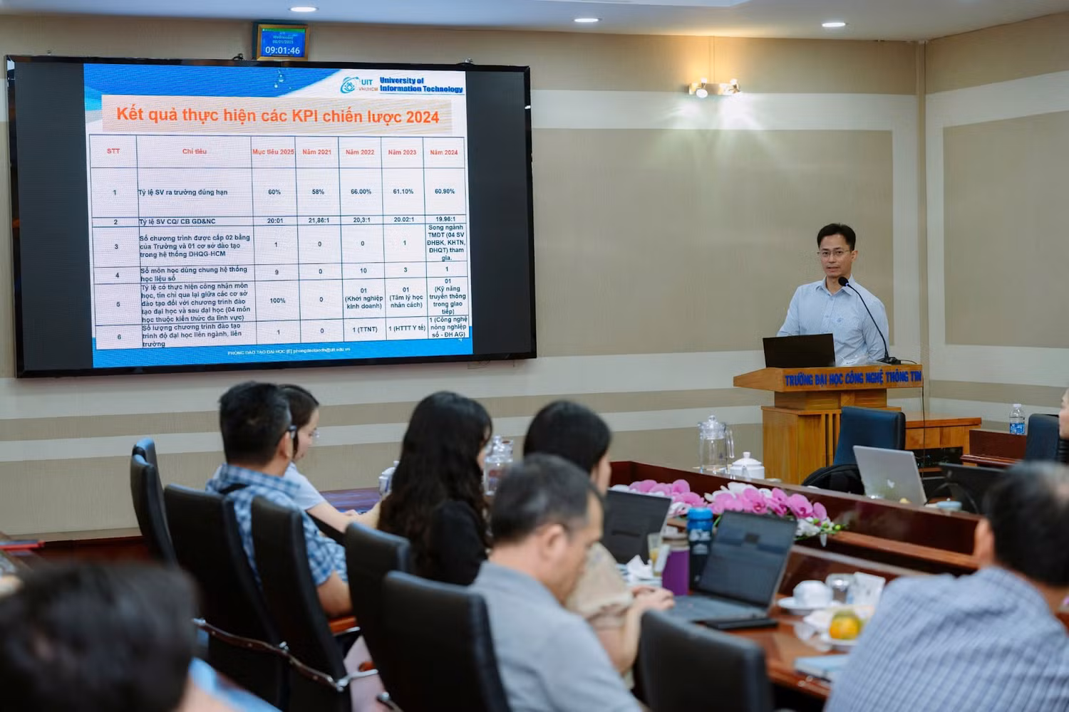 Tiến sĩ Lâm Đức Khải - Trưởng phòng đào tạo đại học tại Trường Đại học Công nghệ thông tin, Đại học Quốc gia Thành phố Hồ Chí Minh. Ảnh: Website nhà trường