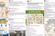 Lo lắng về suất ăn trường học khi công ty cung cấp ồ ạt tuyển dụng, chất lượng nhân sự bỏ ngỏ