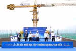 Trường Đại học Văn Hiến cất nóc khối đào tạo học tập thực hành HEC2