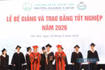 Trường Đại học Y Dược - ĐH Quốc gia Hà Nội trao bằng tốt nghiệp cho 407 tân bác sĩ, dược sĩ, cử nhân