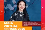 Nữ sinh VNU-IS bước ra khỏi vùng an toàn để chinh phục sân chơi quốc tế ACCA Virtual Finhack 2026