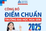 Chi tiết điểm chuẩn năm 2025 của Trường Đại học Hoa Sen