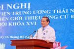 Giám đốc Bệnh viện Trung ương Thái Nguyên được giới thiệu ứng cử Đại biểu Quốc hội khoá XVI