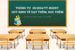 Hiệu trưởng đánh đồng "thỉnh giảng" với dạy thêm, hạn chế giáo viên có phù hợp? 