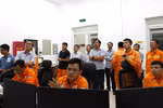 Lãnh đạo EVNNPT cùng nhiều cán bộ công nhân viên EVNNPT trắng đêm trực ứng phó với bão số 10