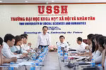 Nâng tầm, khẳng định vai trò dẫn dắt của ĐHQGHN và Trường ĐH KHXH&NV trong giáo dục đại học Việt Nam