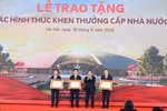 EVN và EVNNPT đón nhận Huân chương Lao động hạng Ba
