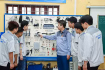 Giờ học tại Trường Cao đẳng Công nghiệp Bắc Ninh. Ảnh: website trường.