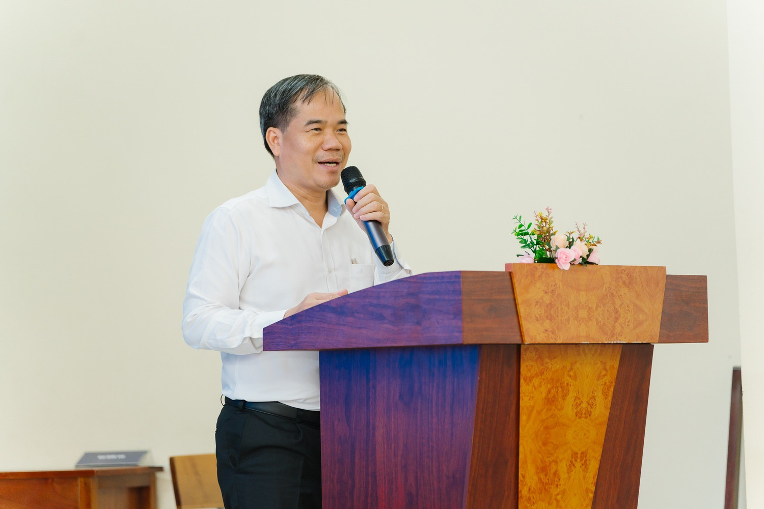 Ông Nguyễn Phúc Tăng - Phó Giám đốc Sở Giáo dục và Đào tạo Thành phố Cần Thơ phát biểu tại chương trình.