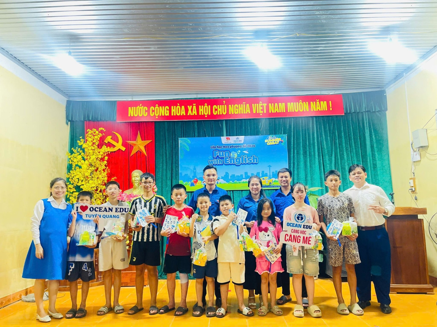 Ocean Edu phối hợp cùng Thành Đoàn triển khai Câu lạc bộ Mùa hè Xanh, mang đến sân chơi tiếng Anh và nhiều hoạt động trải nghiệm bổ ích cho học sinh trong dịp hè.