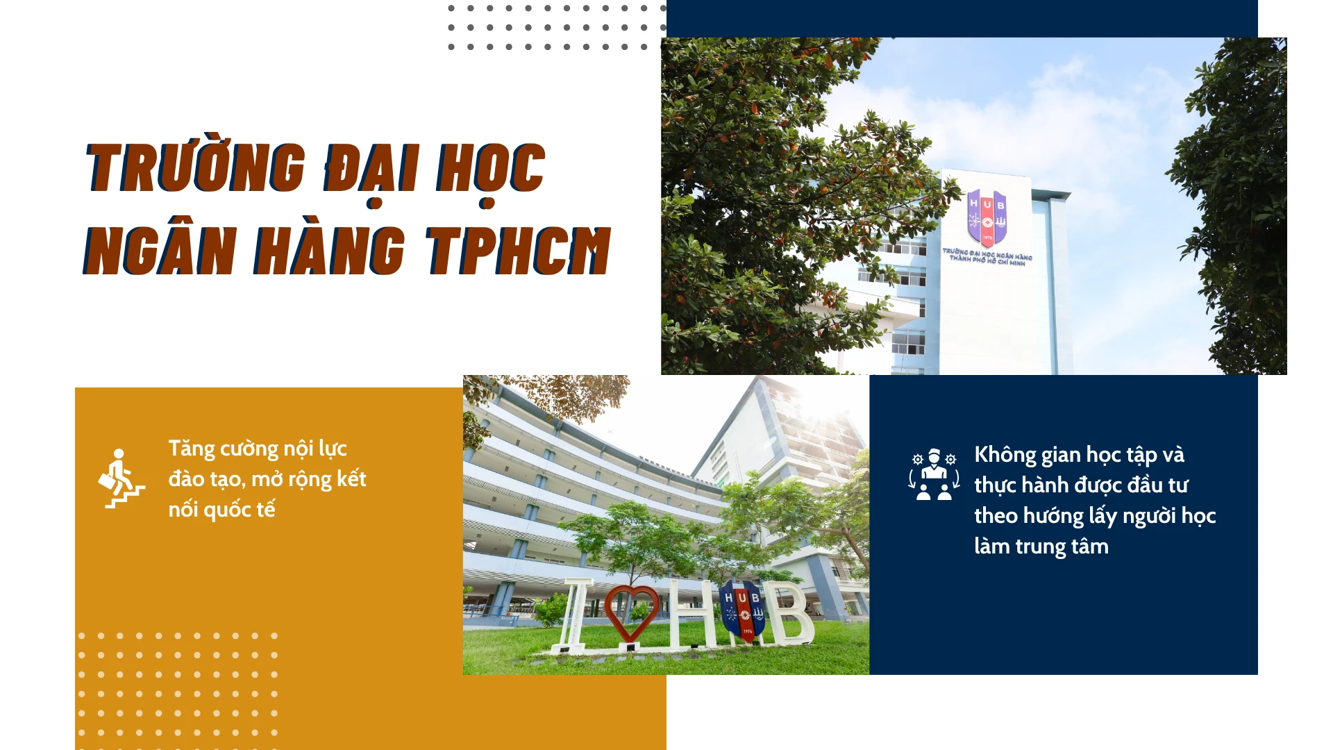 Từ chất lượng đào tạo đến cơ sở vật chất: Những điểm nhấn tại Trường Đại học Ngân hàng TPHCM