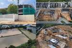 Hà Nội: Cận cảnh dự án đất giáo dục chậm triển khai, nơi máy móc ngổn ngang, chỗ cỏ mọc um tùm
