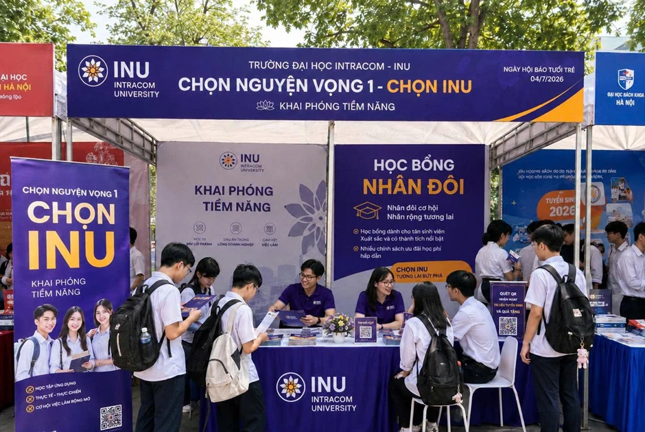 Chốt nhập học sớm tại Trường Đại học Intracom, thí sinh nhận được hỗ trợ đến 100% học phí học kỳ đầu