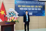 PGS Lê Sơn Tùng cùng hành trình 15 năm gắn bó với lĩnh vực kinh tế hàng hải và logistics