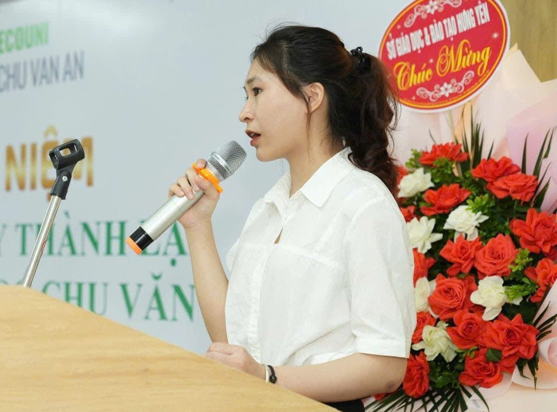 Chị Luyện Nguyễn Quế Chi - cựu sinh viên ngành Quản trị kinh doanh, Trường Đại học Intracom. Ảnh NVCC