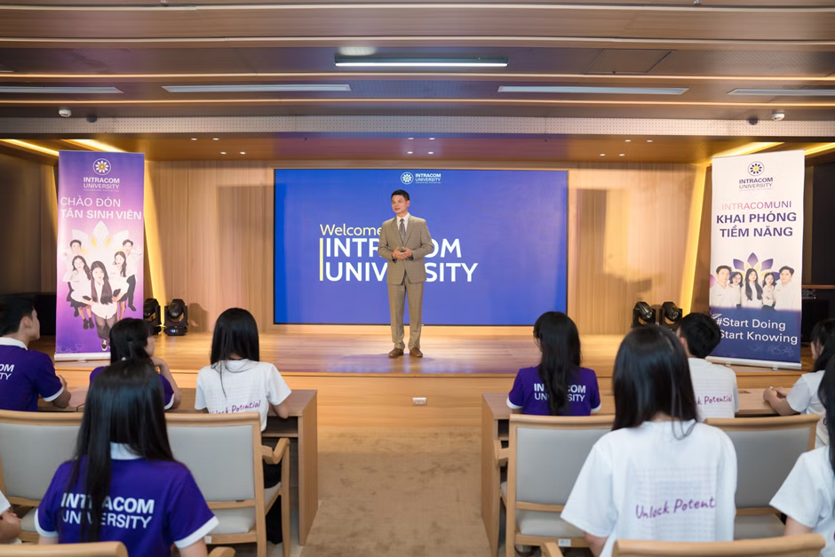 Trường Đại học Intracom hướng đến xây dựng một bộ máy phục vụ trực tiếp cho việc thực hiện chiến lược phát triển. Ảnh: NTCC