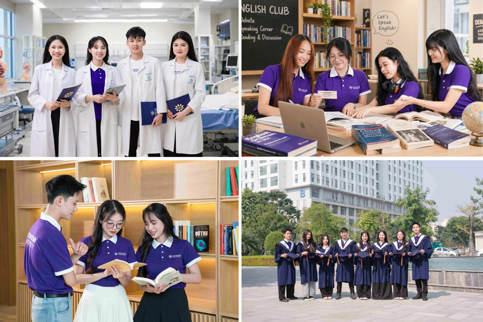 Sinh viên Trường Đại học Intracom. Ảnh NTCC.