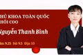 Nam sinh nhận tin trở thành thủ khoa C00 toàn quốc khi đang ngồi trên giảng đường đại học