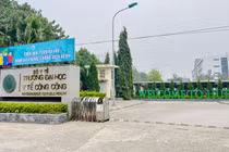 Trường Đại học Y tế công cộng. (Ảnh: Nhật Lệ)