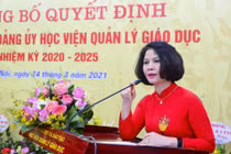 Phó Giáo sư, Tiến sĩ Nguyễn Thị Thu Hằng được bổ nhiệm làm Giám đốc Học viện Quản lý Giáo dục