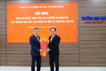 Công bố Quyết định chuẩn y chức danh Bí thư, Phó Bí thư Đảng ủy Trường Đại học Xây dựng Hà Nội 