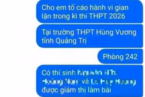 Sở GD&ĐT Quảng Trị khẳng định tiếp nhận tất cả thông tin phản ánh và sẽ xác minh làm rõ