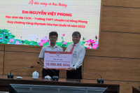 Khen thưởng học sinh đạt Huy chương Vàng Olympic Hóa học quốc tế 150 triệu đồng