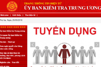 Ủy ban Kiểm tra Trung ương tuyển 12 sinh viên xuất sắc vào biên chế công chức
