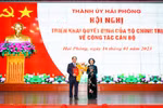 Ông Lê Tiến Châu được điều động, chỉ định làm Bí thư Thành ủy Hải Phòng