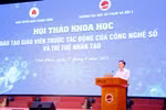 Các chuyên gia bàn về đào tạo giáo viên trước tác động của công nghệ số và AI