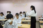 HS Quảng Ninh hoàn thành xong bài thi Ngữ văn và Ngoại ngữ của kỳ thi lớp 10