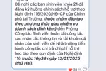 Trong tuần này, SV ngành sư phạm Trường ĐH Sài Gòn sẽ nhận tiền hỗ trợ 
