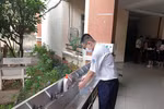 Nếu đang làm bài, thí sinh bị ho hay sốt sẽ được thi ở phòng dự bị