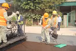 Nhiều công nghệ, vật liệu mới được áp dụng trong thi công cầu, đường ở Hà Tĩnh