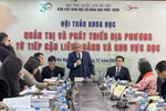 Tạo nguồn nhân lực phát triển địa phương từ tiếp cận liên ngành và khu vực học