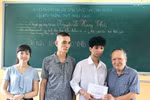 Em Nguyễn Lê Hoàng Thái, tấm gương vượt khó học giỏi