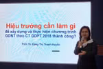 Hiệu trưởng làm gì để triển khai chương trình giáo dục phổ thông mới thành công