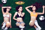 Dàn người đẹp tạo dáng nóng bỏng chào tạm biệt EURO 2012