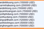 Nóng chiều 18/3: Tên miền trùng tên đại gia Việt bị thổi giá "khủng"