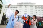 Sinh viên, học sinh THPT trải nghiệm văn hóa Việt - Hàn tại Trường ĐH Đông Á
