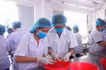 SV có nhiều cơ hội trải nghiệm thực tế khi học ngành Công nghệ chế biến thủy sản