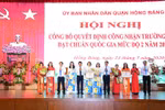 Quận Hồng Bàng (Hải Phòng) có thêm 3 trường đạt chuẩn Quốc gia mức độ 2