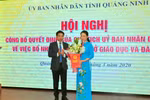 Bà Nguyễn Thị Thúy làm Giám đốc Sở Giáo dục và Đào tạo Quảng Ninh