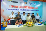 CDSC Việt Nam tiếp nhận tài trợ thiết bị phục vụ GD STEM và dự thi STEM quốc tế