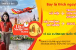 Vietjet tung 200.000 vé giá từ 0 đồng cho nhiều đường bay quốc tế